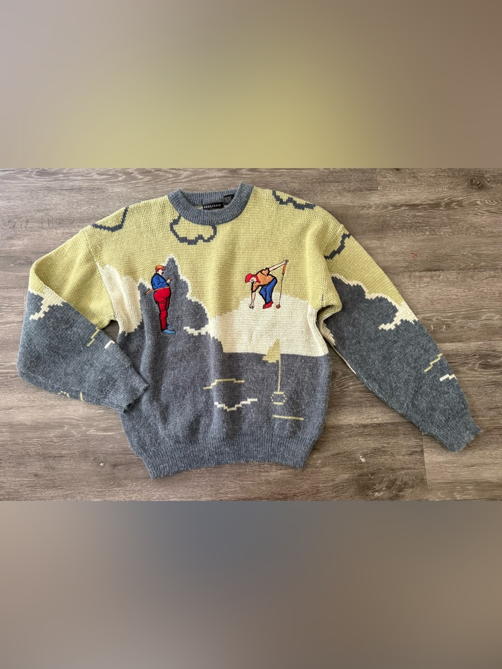 Vintage Mens PAGLIANO crewneck sweater sz M